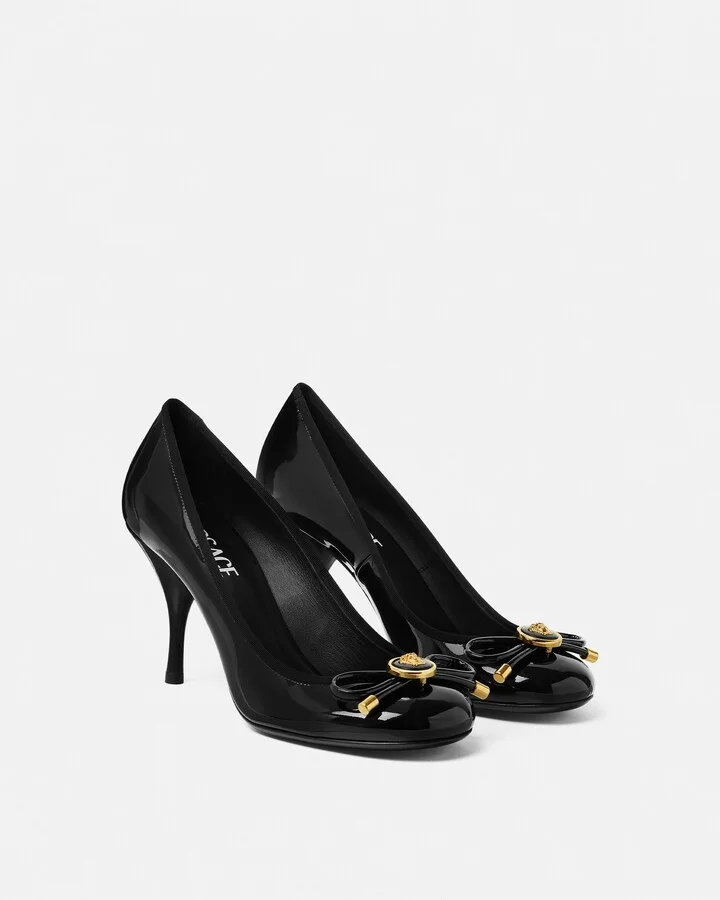 Opera Bow Patent Pumps 85 mm - Image 2