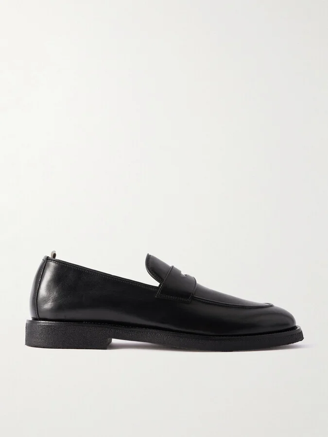 Opera Flexi 101 Leather Penny Loafers