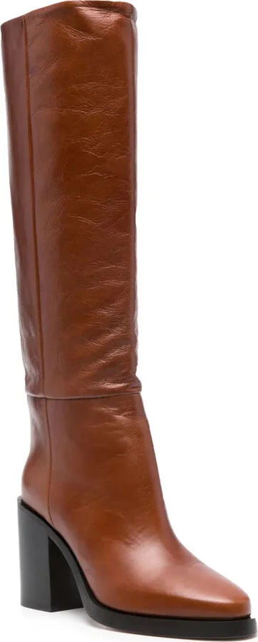 Ophelia 95mm leather boots - Image 2