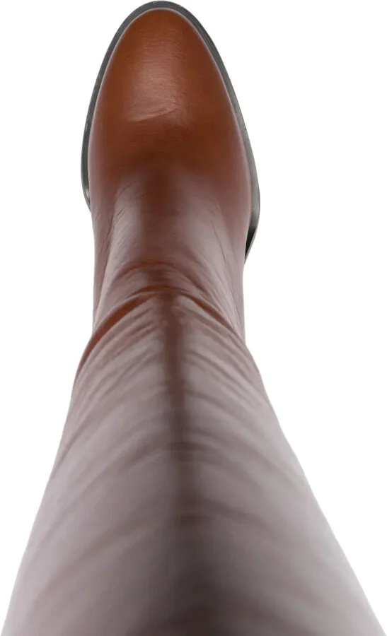 Ophelia 95mm leather boots - Image 4