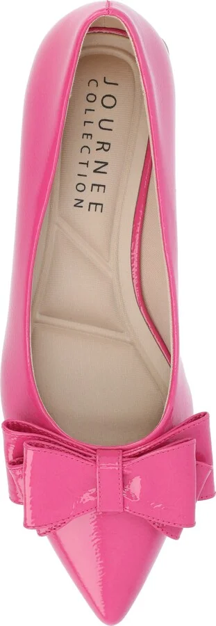 Ophelia Bow Pointed Toe Flat - Image 5