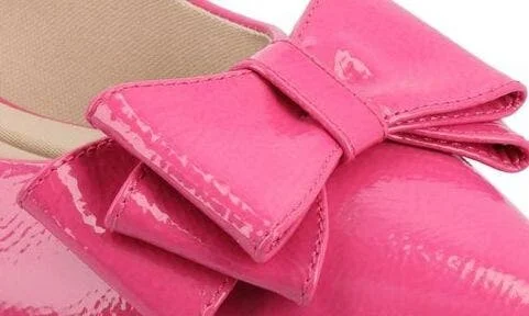 Ophelia Bow Pointed Toe Flat - Image 7