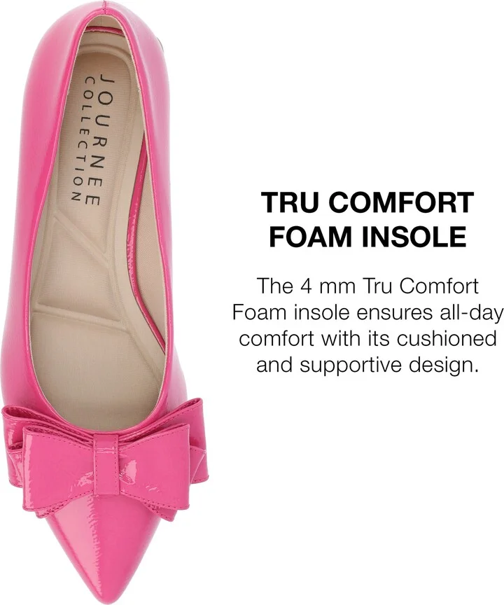 Ophelia Bow Pointed Toe Flat - Image 9
