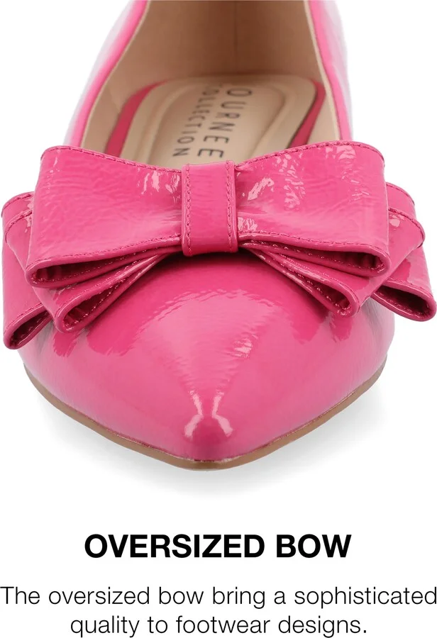 Ophelia Bow Pointed Toe Flat - Image 10