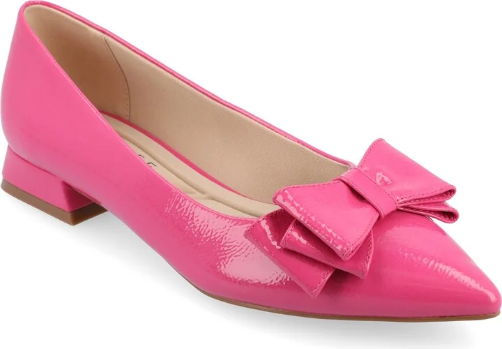 Ophelia Bow Pointed Toe Flat