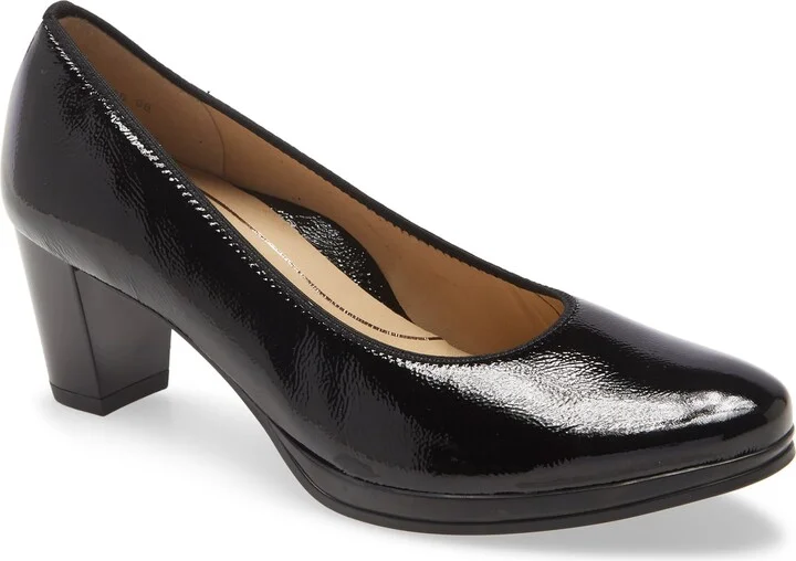 Black Vernice Patent Leather