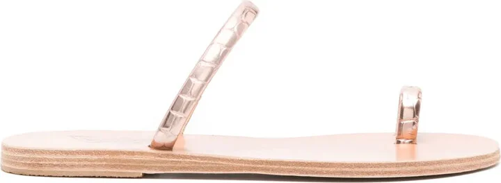 Ophion flat leather sandals