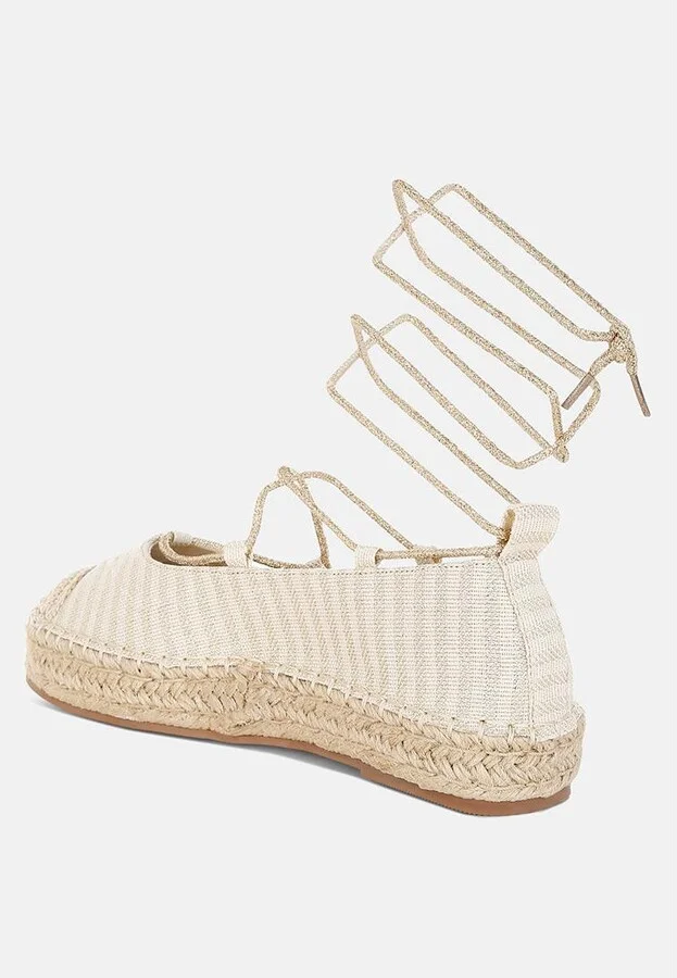 Oplin Canvas Woven Espadrilles - Image 5