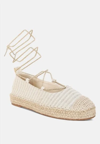 Oplin Canvas Woven Espadrilles Women - Image 2