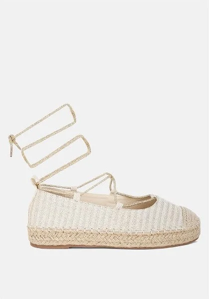 Oplin Canvas Woven Espadrilles Women