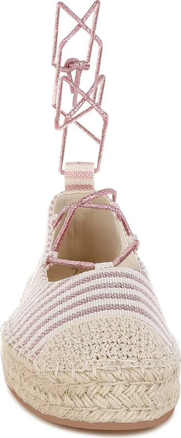 Oplin Espadrille Ankle Wrap Flat - Image 3
