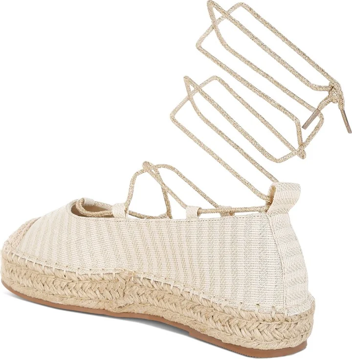 Oplin Espadrille Ankle Wrap Flat - Image 11