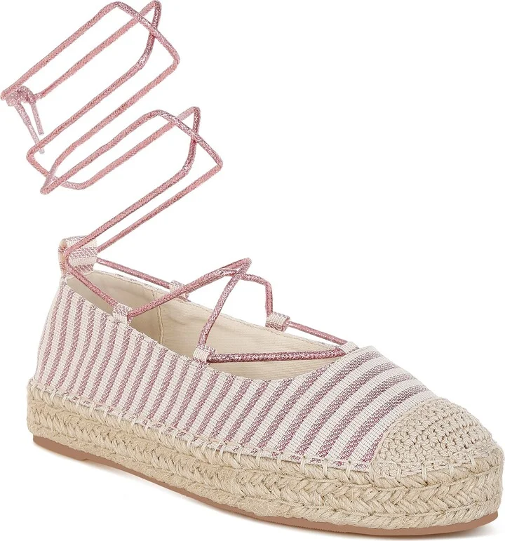 Oplin Espadrille Ankle Wrap Flat