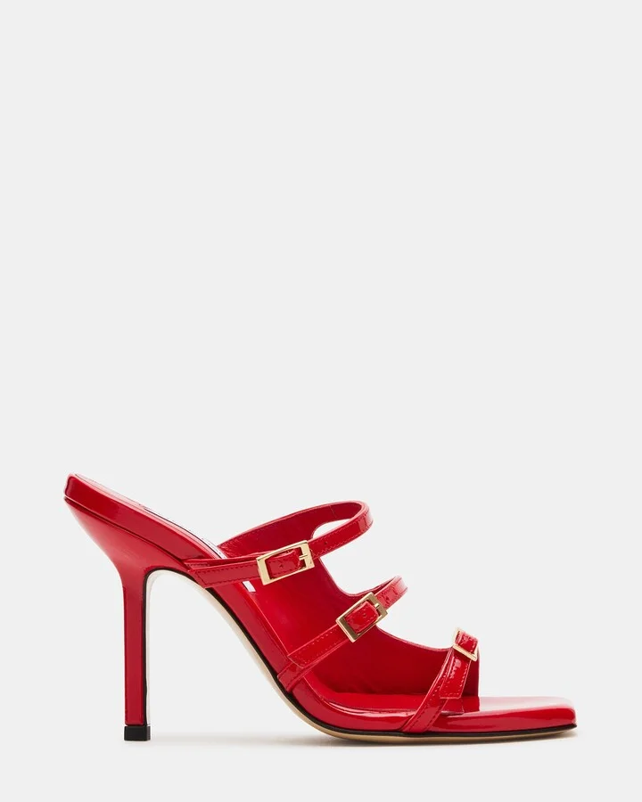 Opulent Red Leather