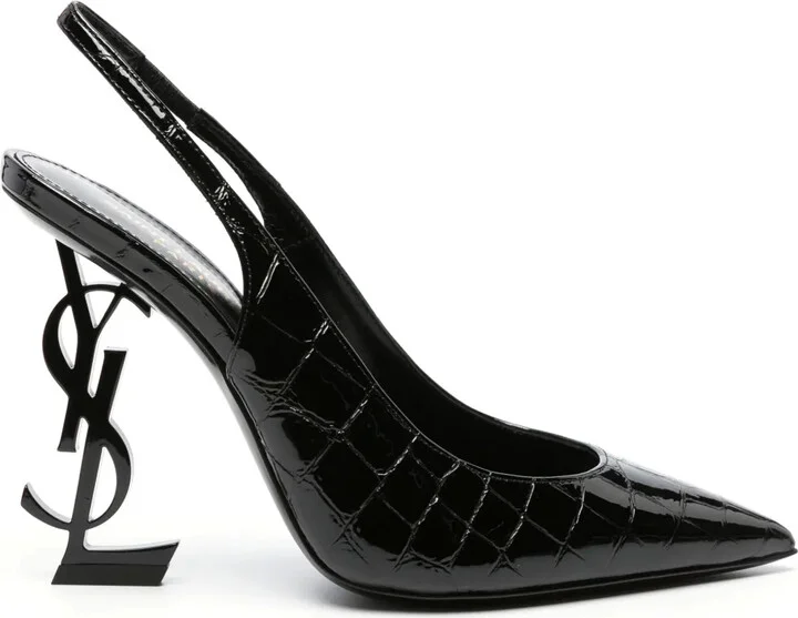 Opyum 115mm slingback pumps