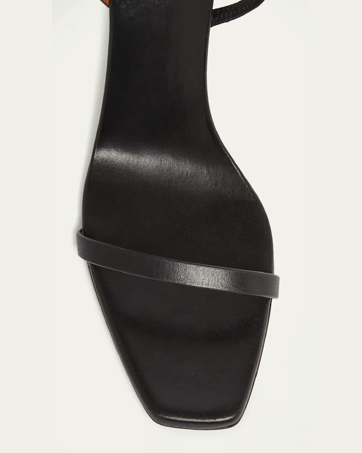 Opyum Bicolor YSL-Heel Slide Sandals - Image 5