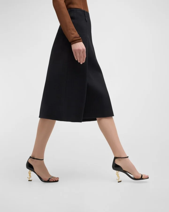 Opyum Patent YSL Ankle-Strap Sandals - Image 7