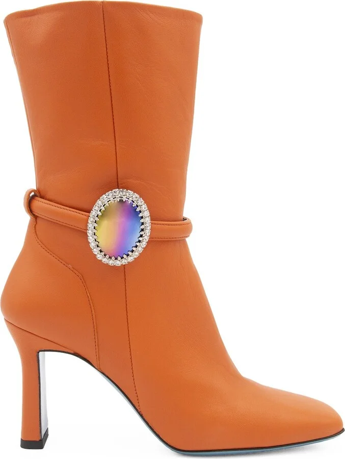 Orange Luce Mid Calf Brick Parmasoft