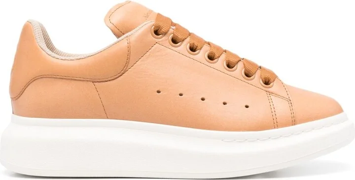 Orange Oversized Sneakers