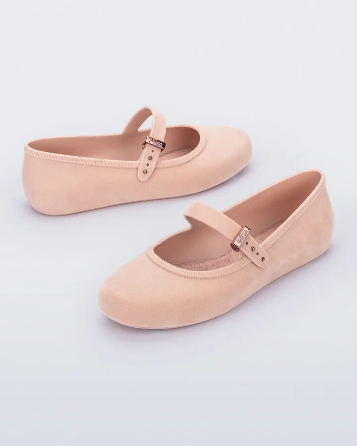 Orange Soft Ballerina Velvet - Pink - Image 2