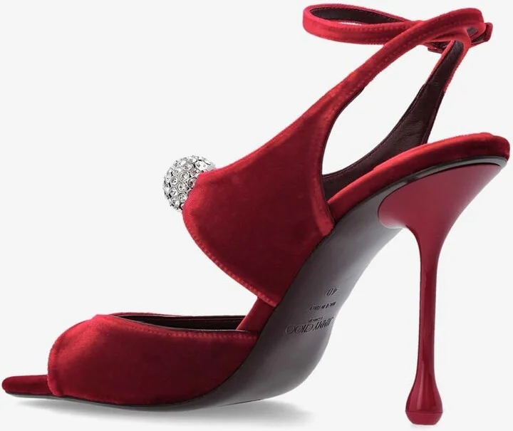 Orb 95 Velvet Sandals - Image 2