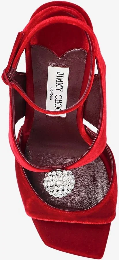 Orb 95 Velvet Sandals - Image 3