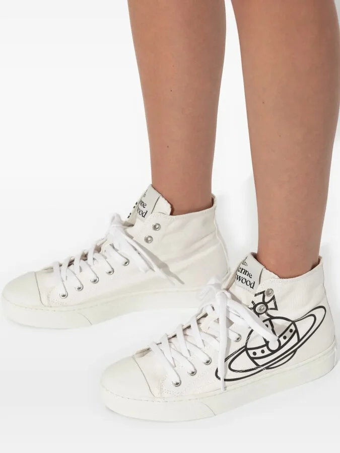 Orb-Logo High-Top Pumps - Image 4