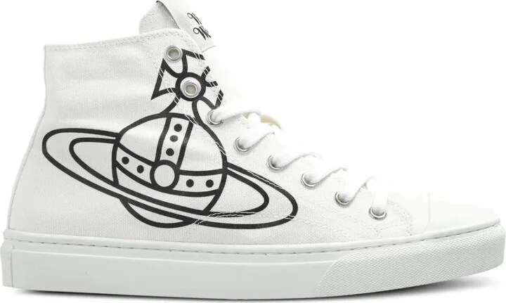 Orb-Logo High-Top Pumps