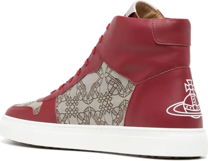 Orb logo high-top sneakers - Image 3