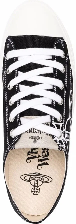 Orb-logo low-top sneakers - Image 4