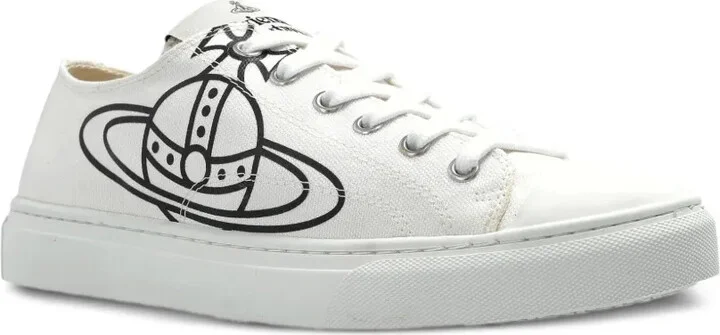 Orb-Print Lace-Up Pumps - Image 2