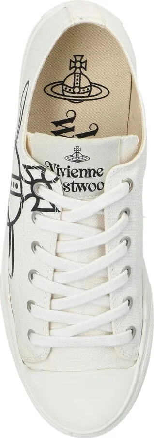 Orb-Print Lace-Up Pumps - Image 3