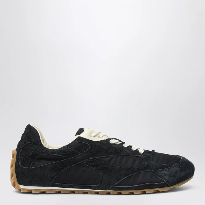 Orbit Flash sneaker black in suede