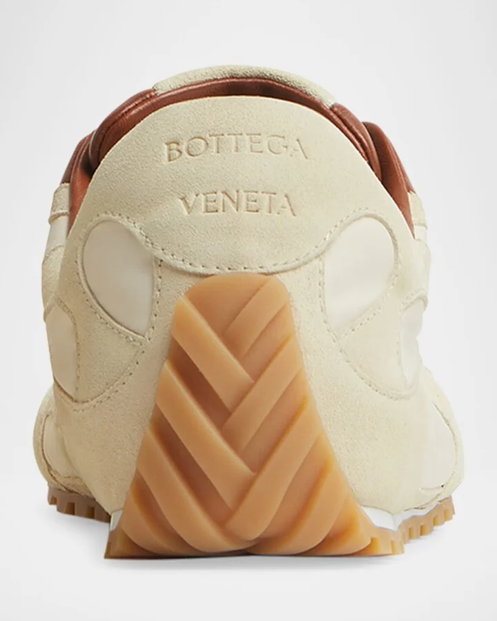 Orbit Lite Lace-Up Suede and Nylon Sneakers - Image 3
