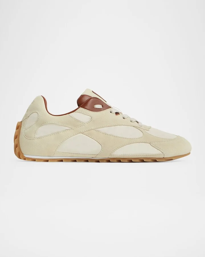 Orbit Lite Lace-Up Suede and Nylon Sneakers