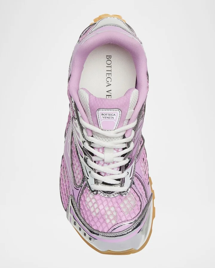 Orbit Metallic Net Runner Sneakers - Image 2