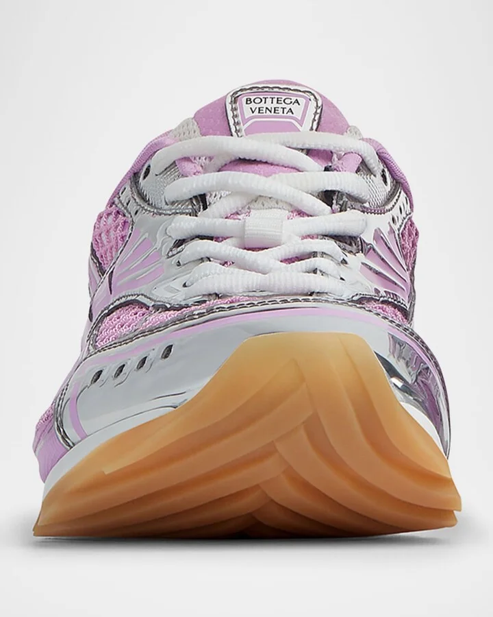 Orbit Metallic Net Runner Sneakers - Image 5