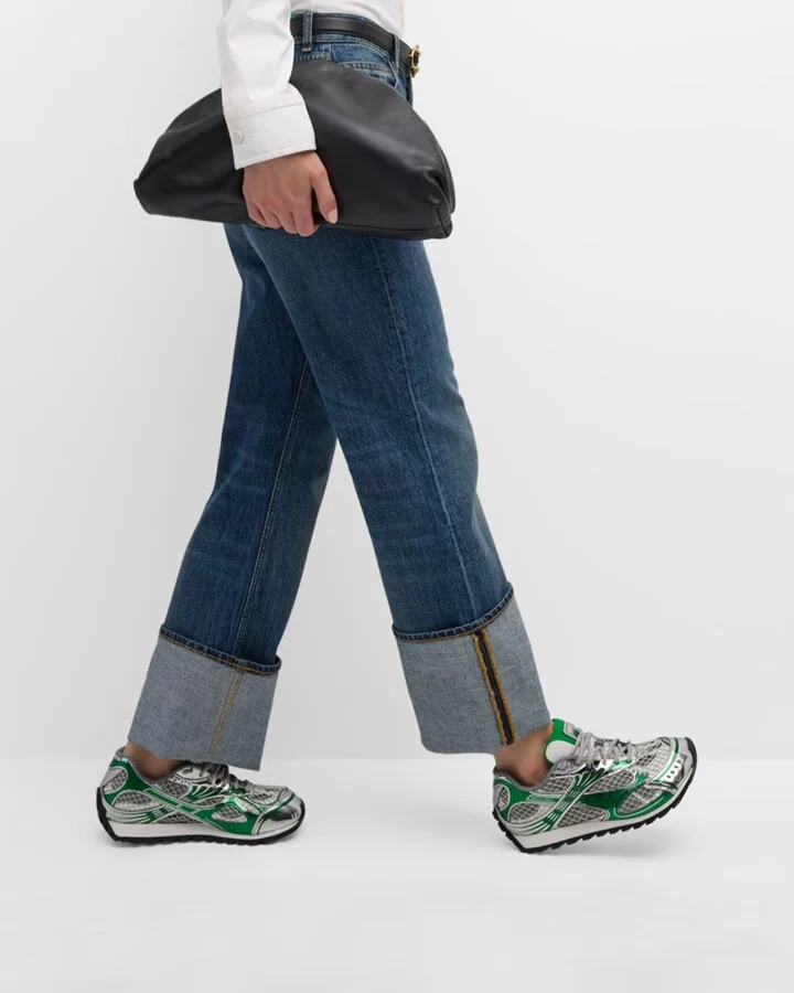 Orbit Metallic Net Runner Sneakers - Image 7
