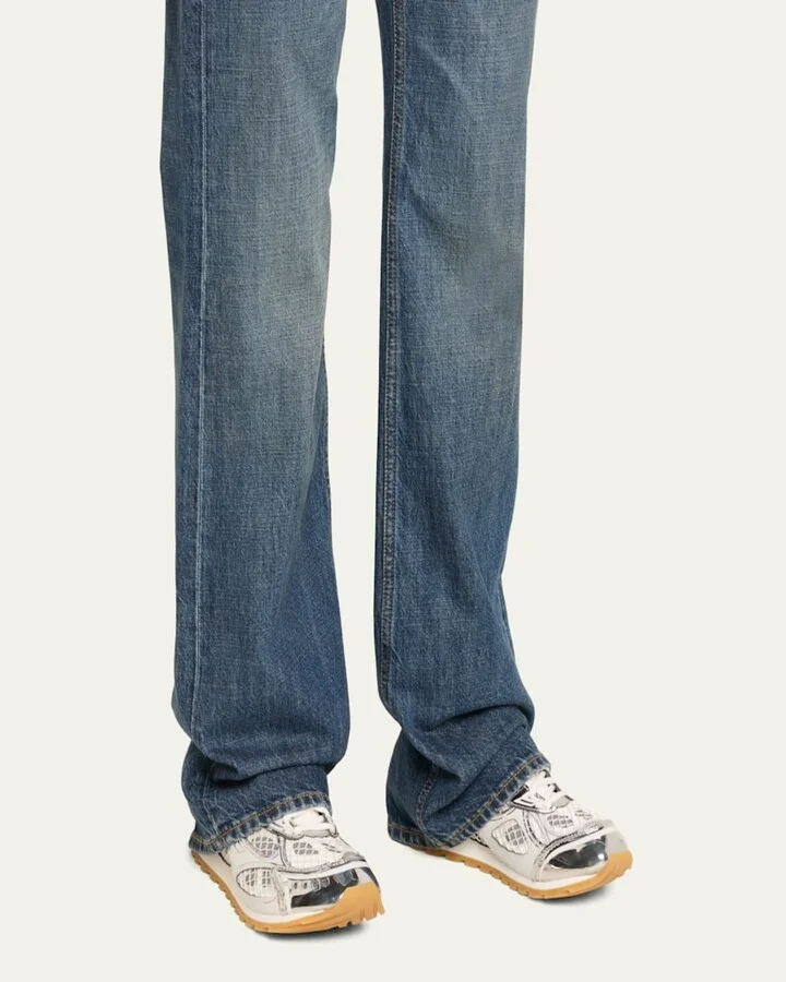 Orbit Metallic Net Runner Sneakers - Image 10