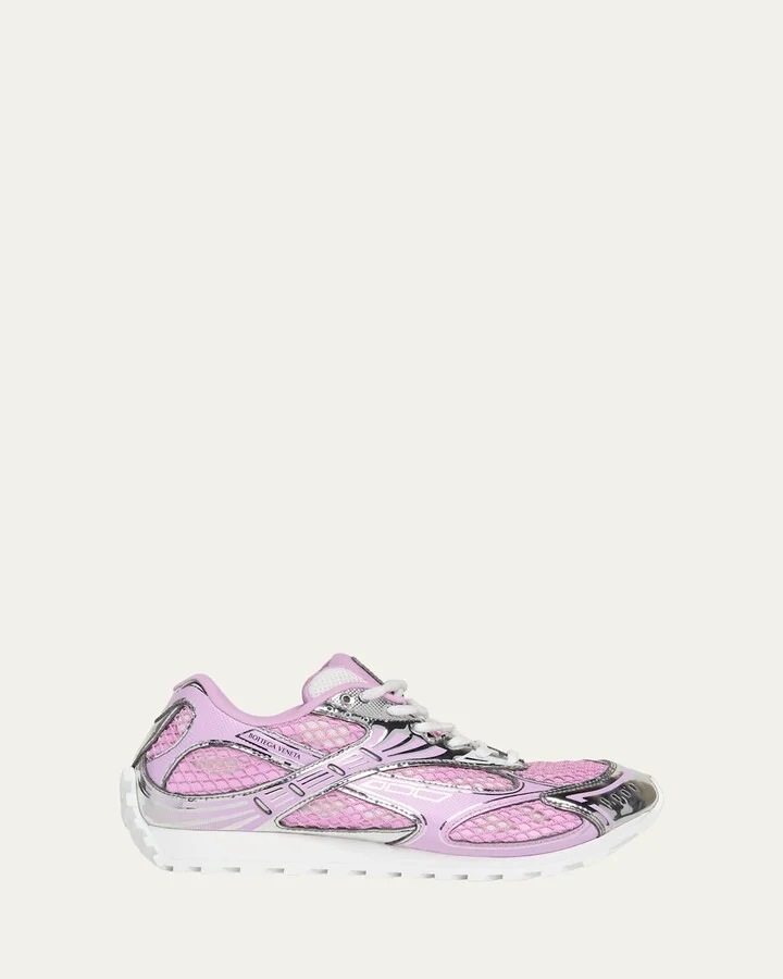 Orbit Metallic Net Runner Sneakers