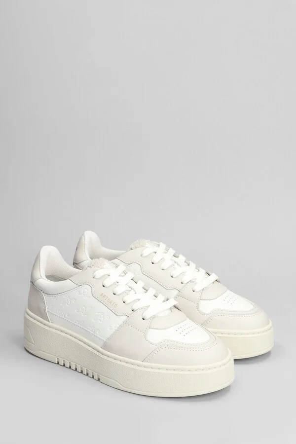 Orbit Neo Sneakers In Grey Leather - Image 2