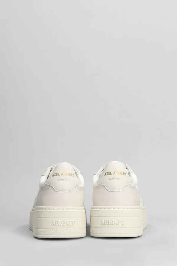 Orbit Neo Sneakers In Grey Leather - Image 4