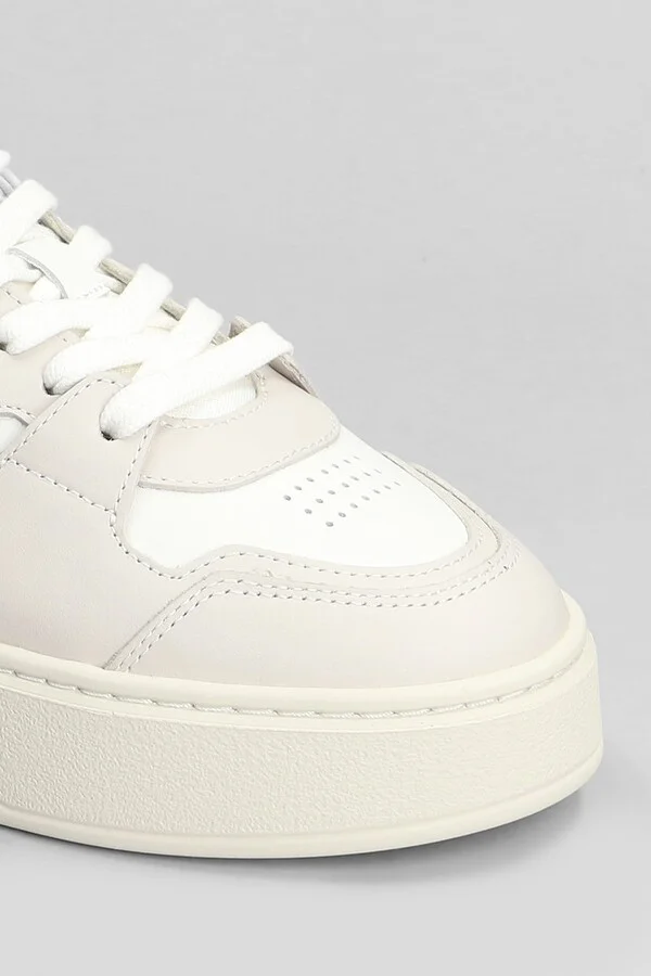 Orbit Neo Sneakers In Grey Leather - Image 5