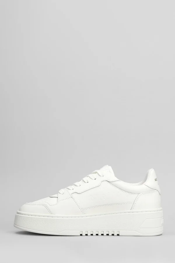 Orbit Neo Sneakers In White Leather - Image 3