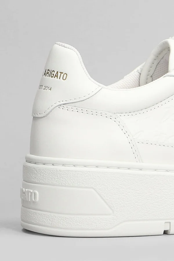 Orbit Neo Sneakers In White Leather - Image 5