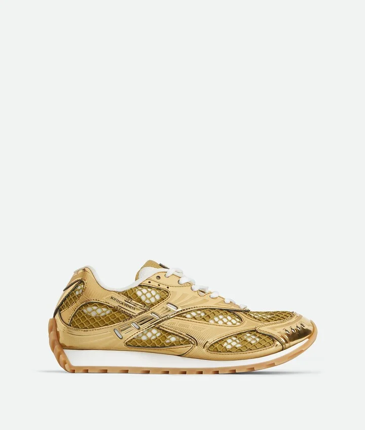 Gold/white