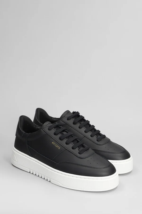 Orbit Sneakers In Black Leather - Image 2
