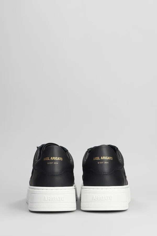 Orbit Sneakers In Black Leather - Image 4