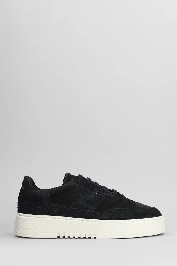 Orbit Sneakers In Black Suede