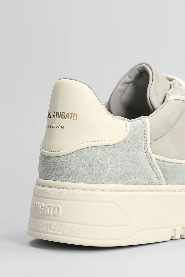 Orbit Sneakers In Grey Suede - Image 5